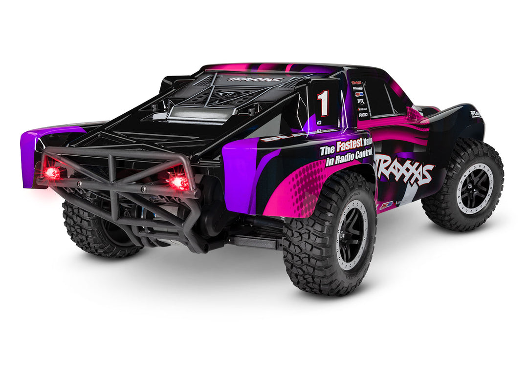 Traxxas Slash 1/10 Scale Short Course Truck 2WD with XL-5 ESC Led Lights Battery and Charger 58034-61