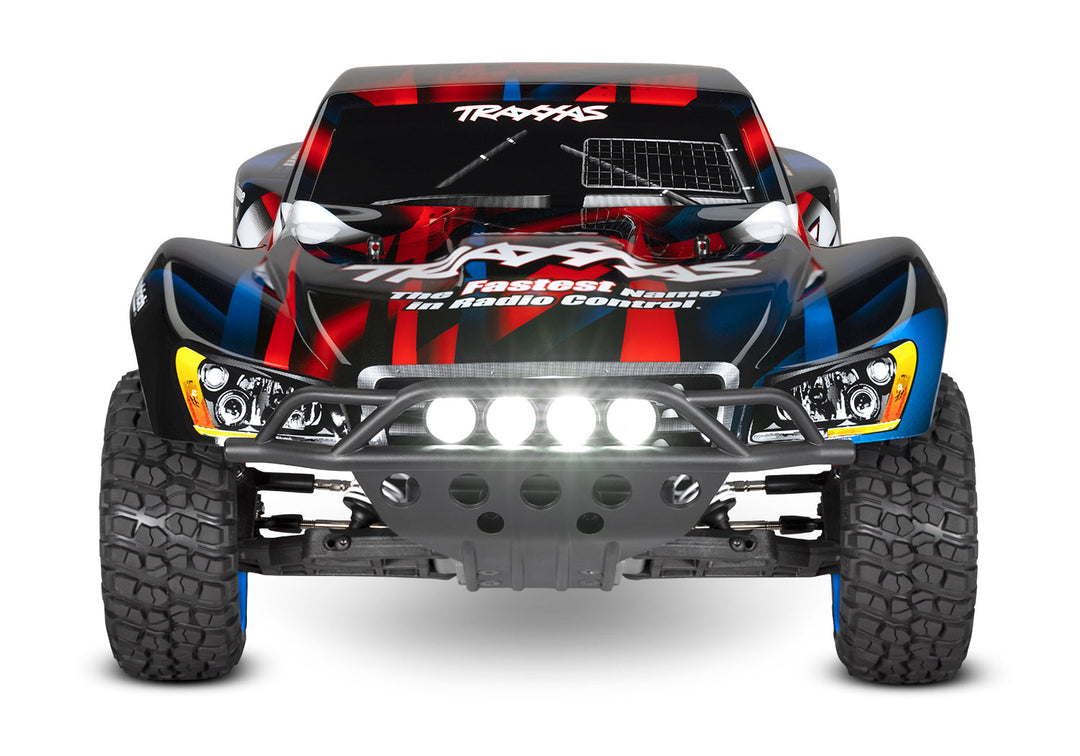 Traxxas Slash 1/10 Scale Short Course Truck 2WD with XL-5 ESC Led Lights Battery and Charger 58034-61