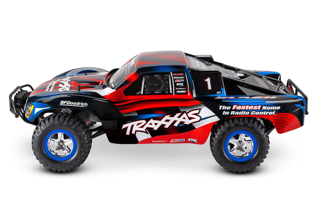 Traxxas Slash 1/10 Scale Short Course Truck 2WD with XL-5 ESC Led Lights Battery and Charger 58034-61