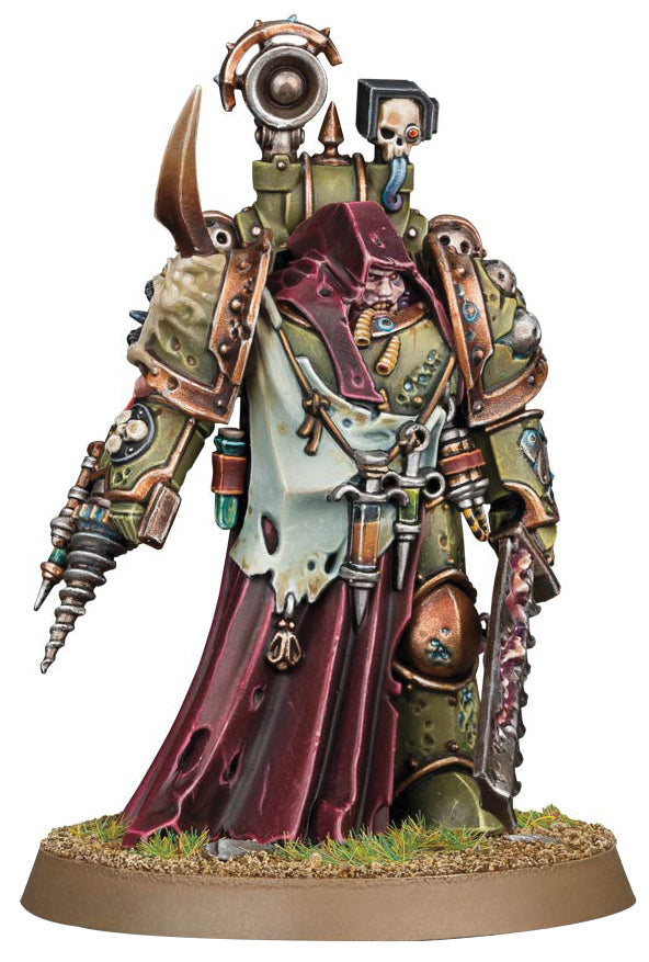 Warhammer 40K: Chaos Space Marine Death Guard Nauseous Rotbone The Plague Surgeon