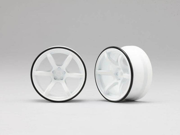 Yokomo RP Drift Wheel High Traction Type White (RP-6313W6)