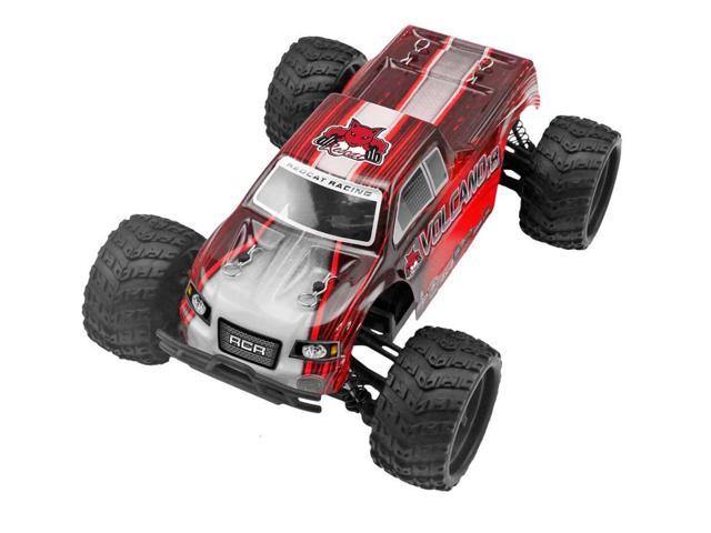 Redcat Racing Volcano-18 V2 1/18 Scale Electric Truck Red - Excel RC