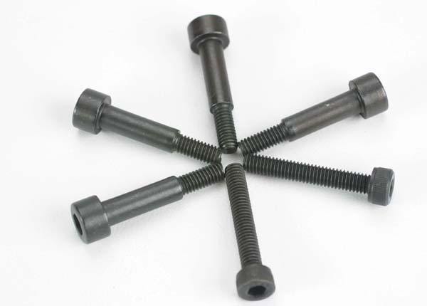 Traxxas 6142 Shoulder screws 4x25mm cap-head machine (6) (with 5mm shoulder for Monster Buggy) -Discontinued - Excel RC