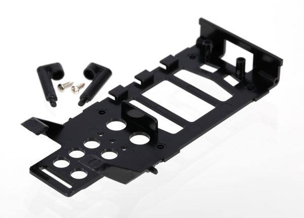 Traxxas 6326 Main frame battery holder (1) canopy mounting posts (2) screws (2) - Excel RC