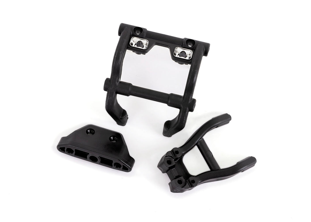 Traxxas Wheelie Bar Mounts With Rear Skidplate for LED Light Kit Installation Fits  4WD Stampede 6777X