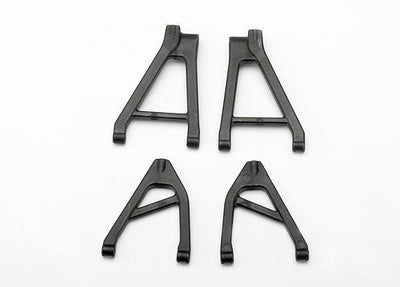 Traxxas 7032 Suspension arm set rear (includes upper right & left and  lower right & left arms) (116 Slash) - Excel RC