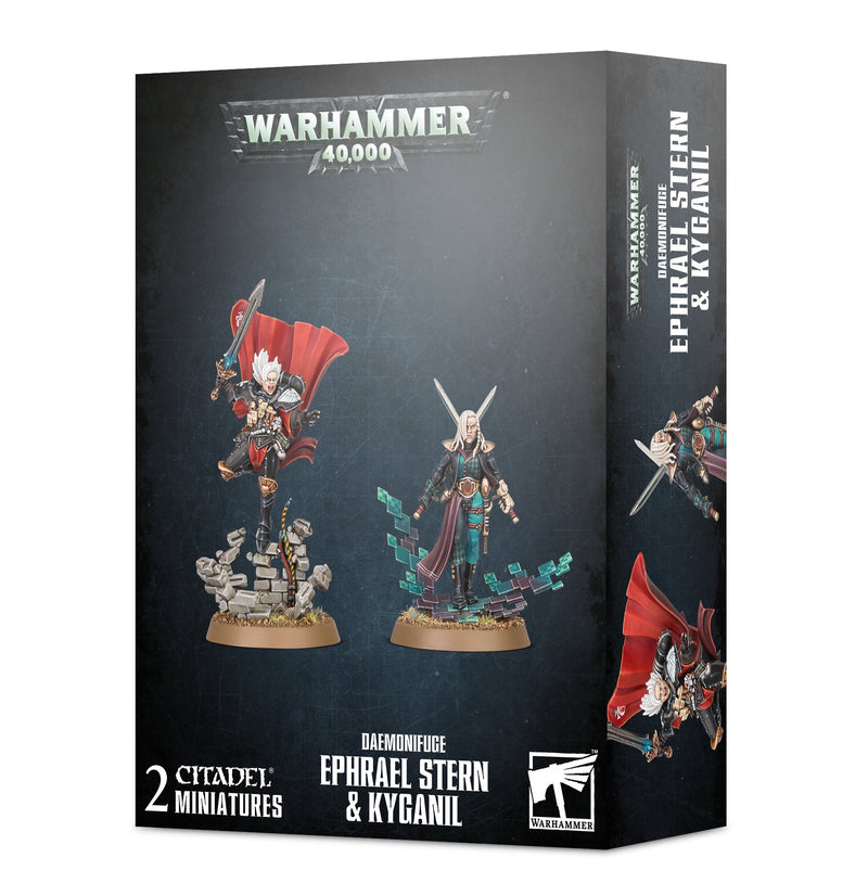 Warhammer 40K: Daemonifuge Ephrael Stern & Kyganil