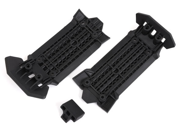 Skid Plate Front and Rear With Rubber Impact Cushion 7844