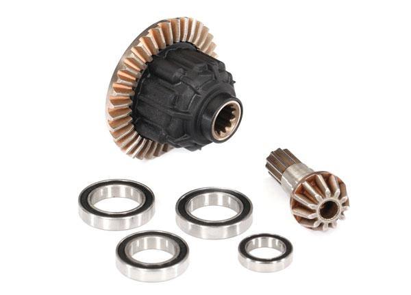 Differential, front, complete (fits X-Maxx® 8s) - Excel RC