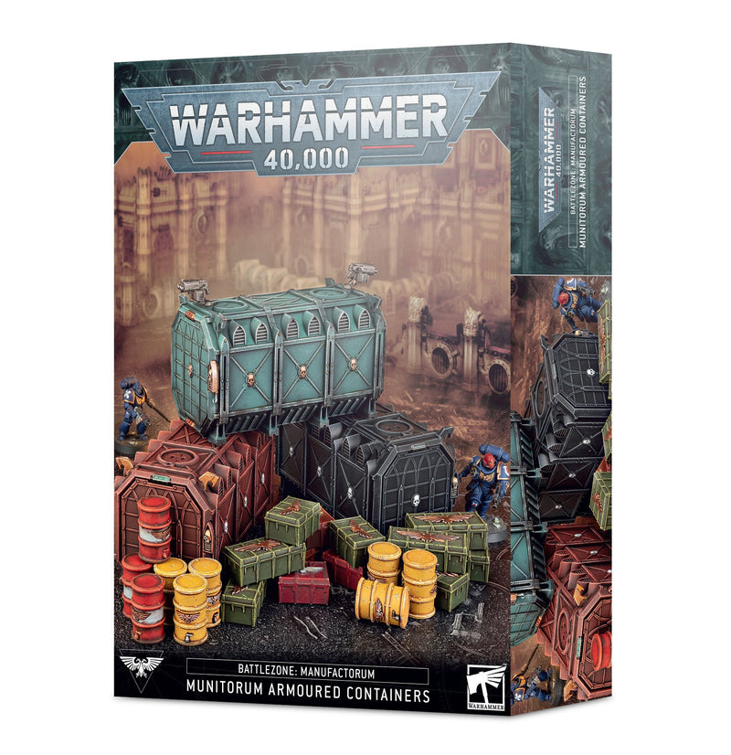 Warhammer 40K: Battlezone Munitorum Armoured Containers