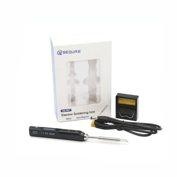 Sequre Black SQ-001 Soldering Iron with TS-I tip - Excel RC