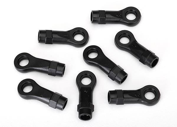 Traxxas 8277 Rod ends angled 10-degrees (8) - Excel RC