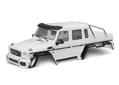 Traxxas 8825A Body Mercedes-Benz® G 63® complete (pearl white) (includes grille side mirrors door handles & windshield wipers) - Excel RC