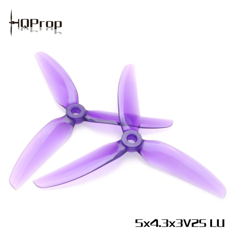 HQ Freestyle Prop 5X4.3X3V2S (2CW+2CCW)-Poly Carbonate Purple - Excel RC