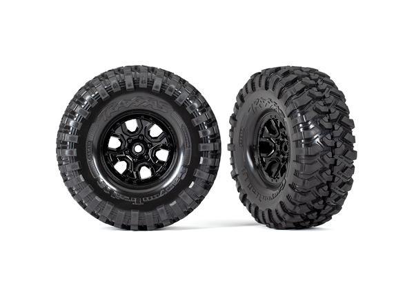 Traxxas Tires and wheels, assembled, glued (TRX-4® 2021 Bronco 1.9&