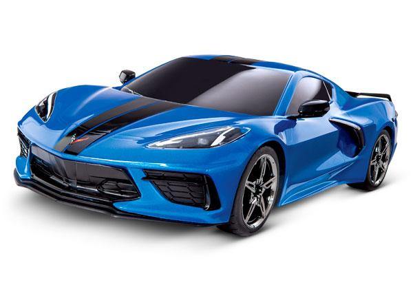 Traxxas 4-TEC 3.0 Blue Chevrolet® Corvette® Stingray 1/10 Scale AWD Supercar 93054-4-BLUE - Excel RC