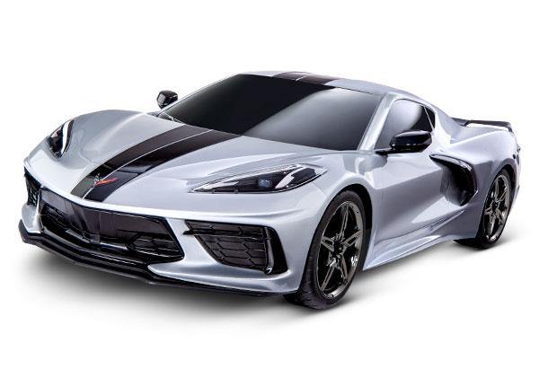 Traxxas 4-TEC 3.0 Silver Chevrolet® Corvette® Stingray 1/10 Scale AWD Supercar 93054-4-SLVR - Excel RC