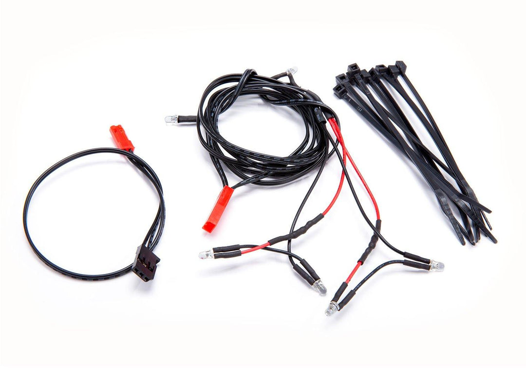 Traxxas 9380 LED Light and Power Harness Kit With Zip Ties (9) (fits #9311 body) - Excel RC