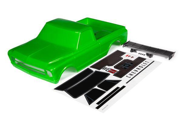 Traxxas 9411G Body, Chevrolet C10 (Green) (Includes Wing & Decals) - Excel RC