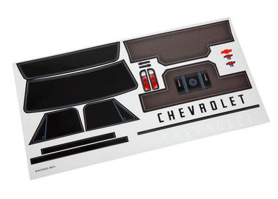 Traxxas 9413 Decal Sheet, Chevrolet C10 - Excel RC