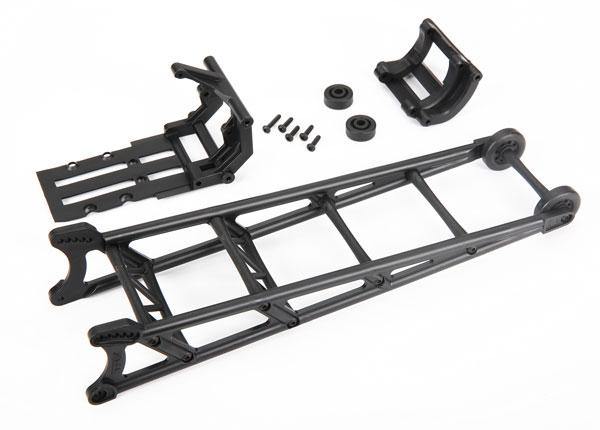 Traxxas 9460 Wheelie Bar, Black (Assembled)/ Wheelie Bar Mount - Excel RC