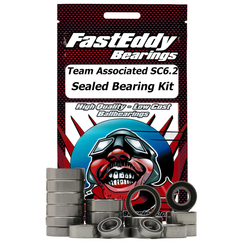 FastEddy Team Associated SC6.2 Sealed Bearing Kit TFE6709