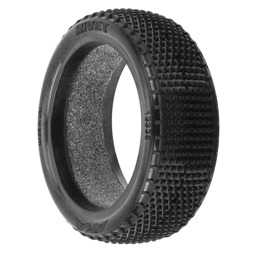 AKA 1/10 Rivet 4WD Carpet Front Off Road Buggy Tires (2)