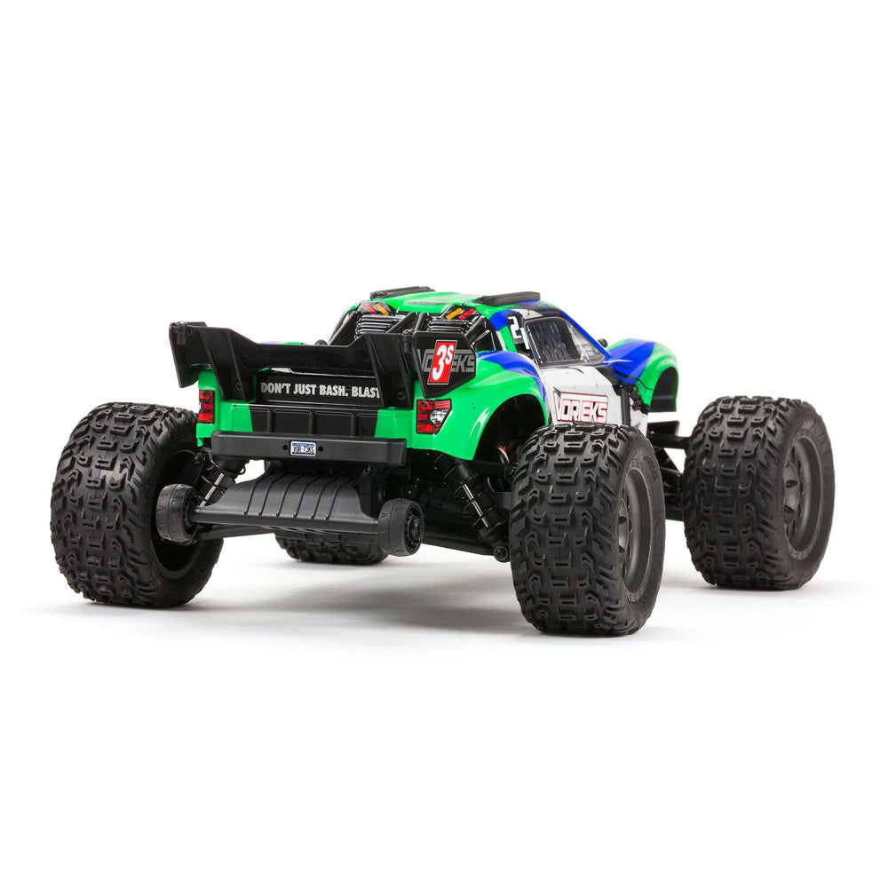 Arrma VORTEKS 4X4 3S BLX 1/10th Stadium Truck (Green) ARA4305V3T3 - Excel RC