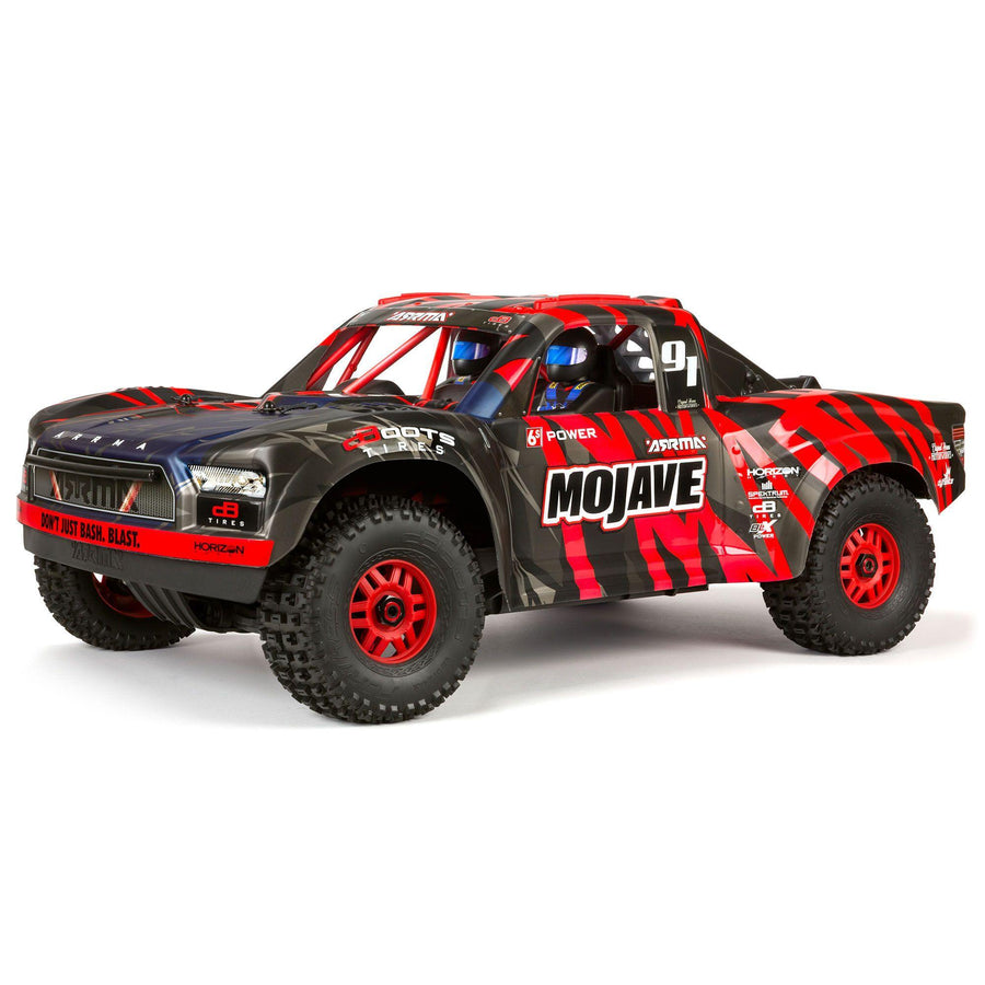 Arrma MOJAVE 6S 4WD BLX 1/7 Desert Truck RTR Red/Black - Excel RC