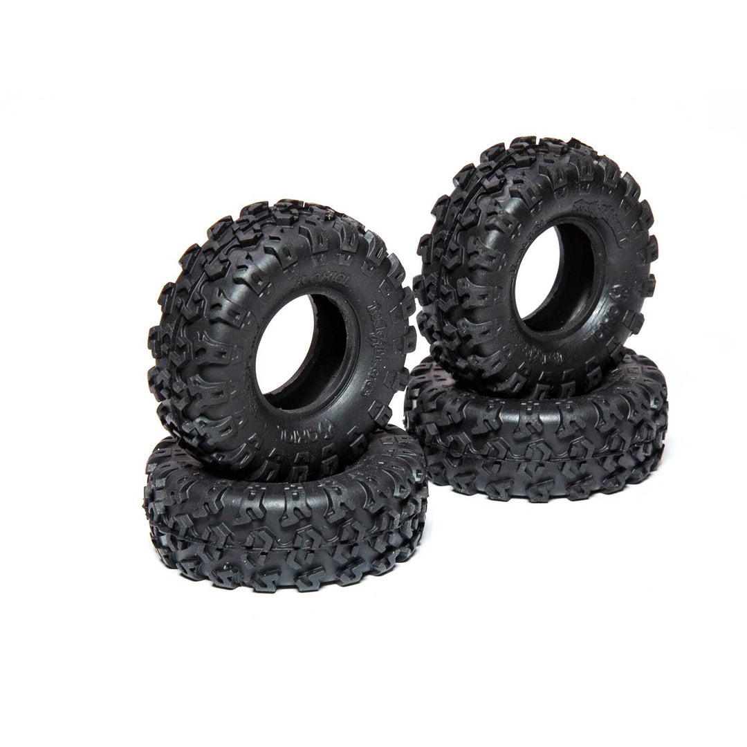 Axial 1.0 Rock Lizards Tires (4pcs) For SCX24 AXI40003 - Excel RC