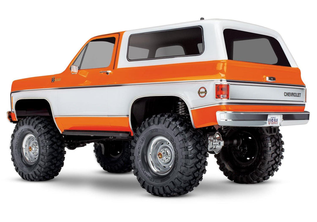 Traxxas Body, Chevrolet Blazer (1969 - 1970) (clear, requires painting) (includes grille, side mirrors, door handles, windshield wipers, decals, window masks) 9112 - Excel RC