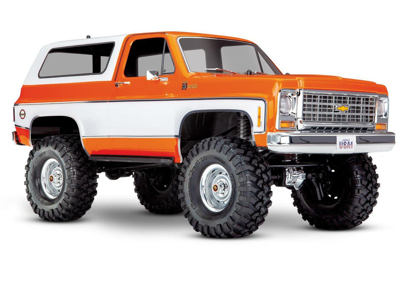 Traxxas Body, Chevrolet Blazer (1969 - 1970) (clear, requires painting) (includes grille, side mirrors, door handles, windshield wipers, decals, window masks) 9112 - Excel RC