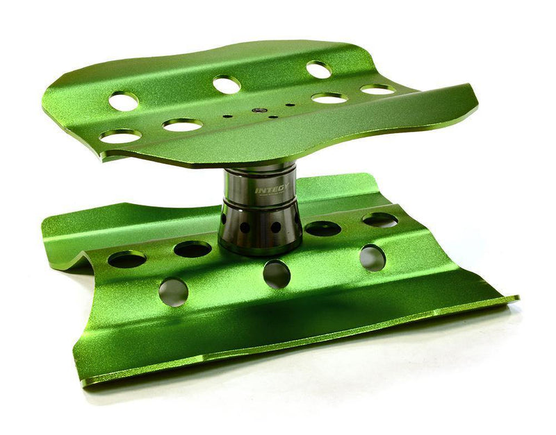 Integy Universal Car Stand Workstation for 1/10 & 1/8 Size (150x123x94mm) C24962GREEN - Excel RC