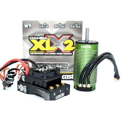 Castle Creations Mamba XLX 2 1/5 & 800Kv Motor Combo with 20A BEC CSE010016701 - Excel RC