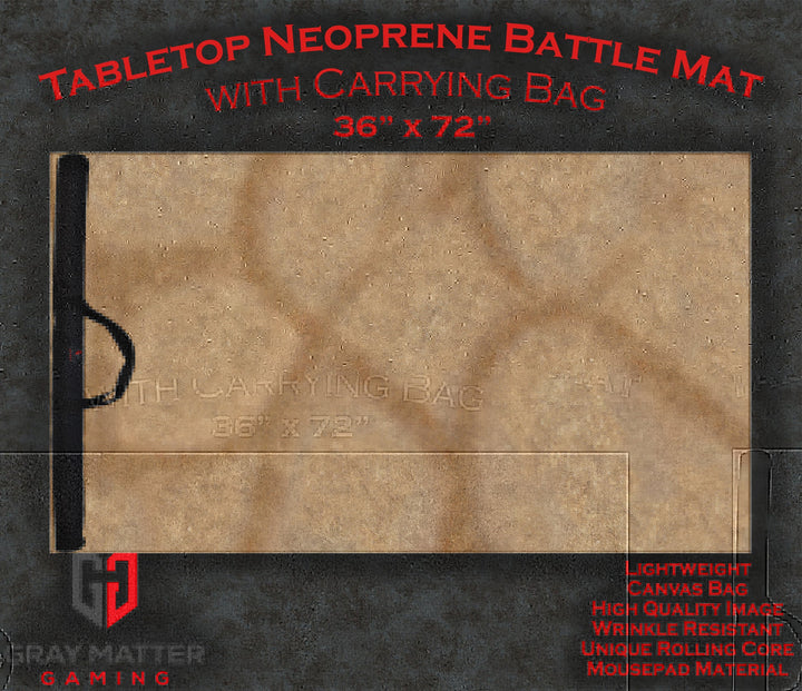 GMG Battlemat With Roller and Carry Case
