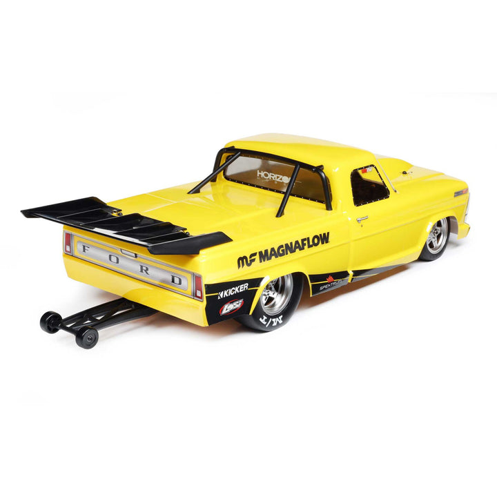 Losi 1/10 '68 Ford F100 22S No Prep Drag Truck Brushless 2WD RTR With  Magnaflow LOS03045T