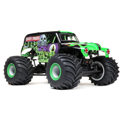 Losi LMT 4WD Solid Axle Monster Truck RTR, Grave Digger LOS04021T1 - Excel RC