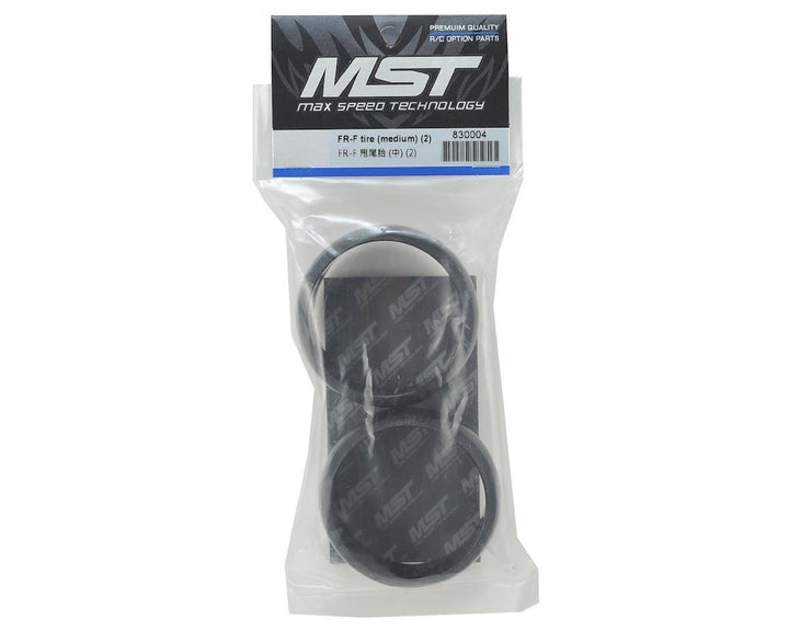 MST MXS-830004 FR-F tire (medium) (2) - Excel RC