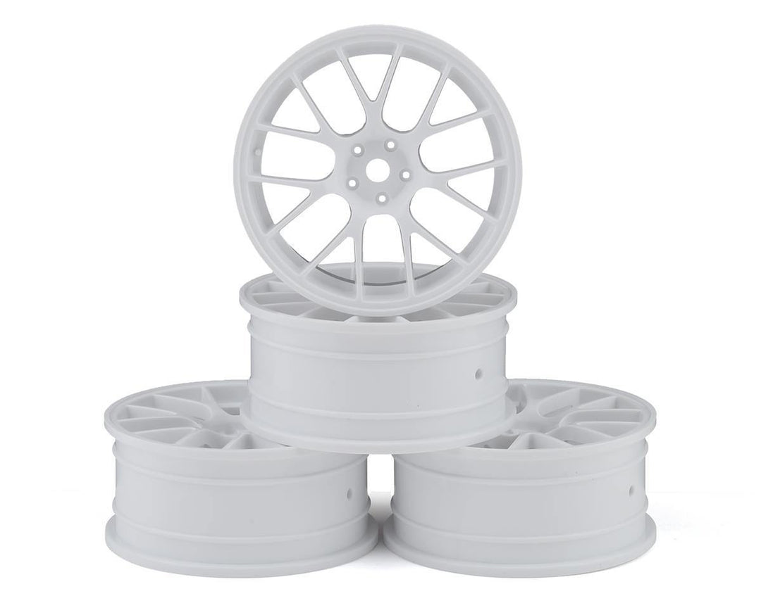 MST MXS-832501W 24mm RE Wheel (White) (4) (+0 Offset) - Excel RC