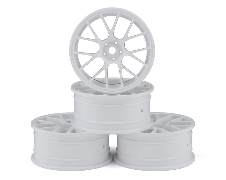MST MXS-832501W 24mm RE Wheel (White) (4) (+0 Offset) - Excel RC