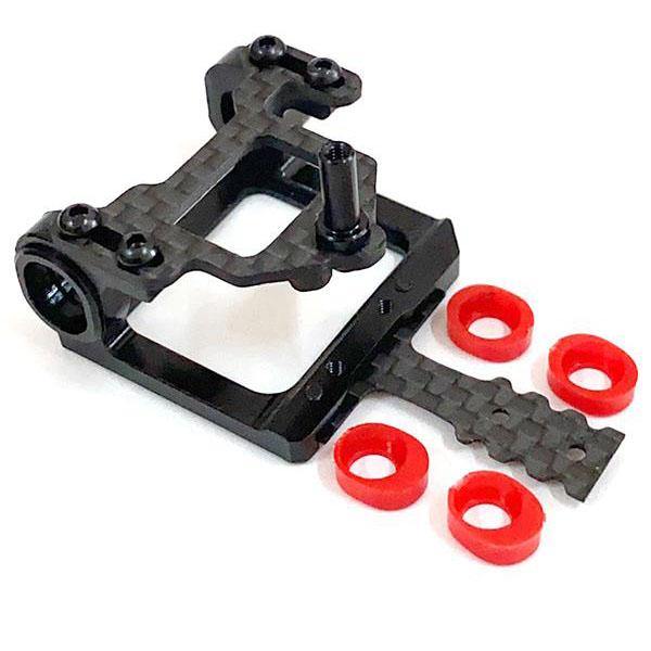 NEXX Racing Precision CNC 7075 Square Motor mount
 for 98-102 LM (BLACK)  NX-060 - Excel RC