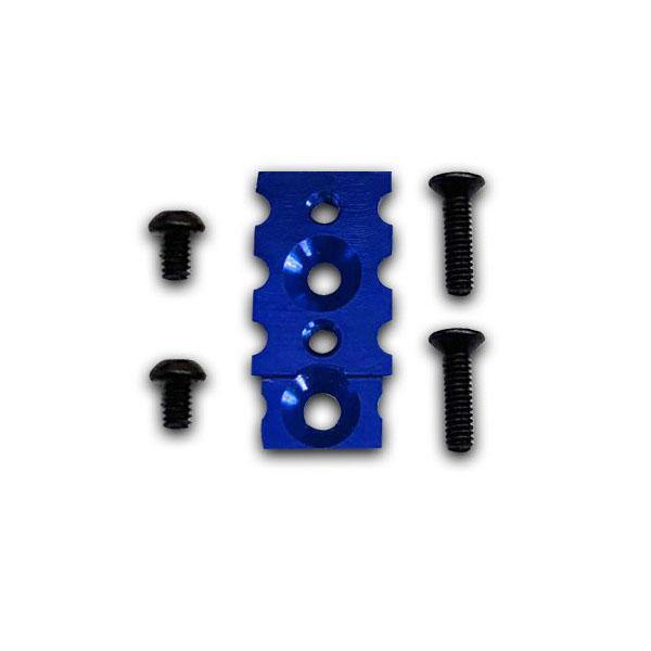 Nexx Racing Mini-Z MR03 High Clamp Force T-Plate Mount (BLUE) NX-194 - Excel RC