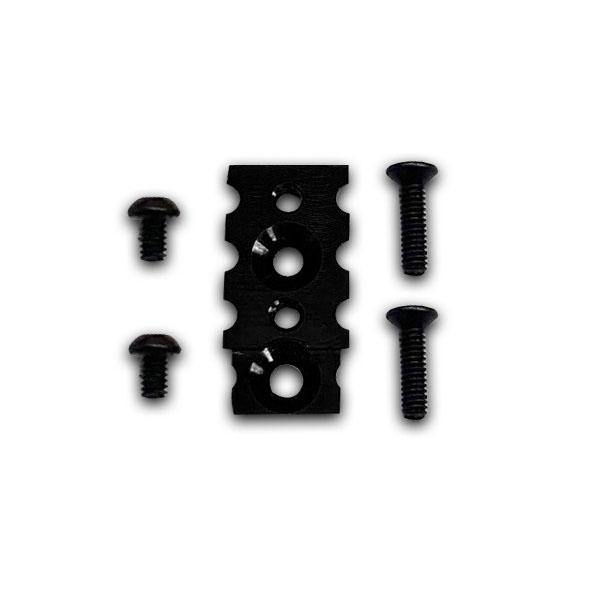 Nexx Racing Mini-Z MR03 High Clamp Force T-Plate Mount (BLACK) NX-195 - Excel RC