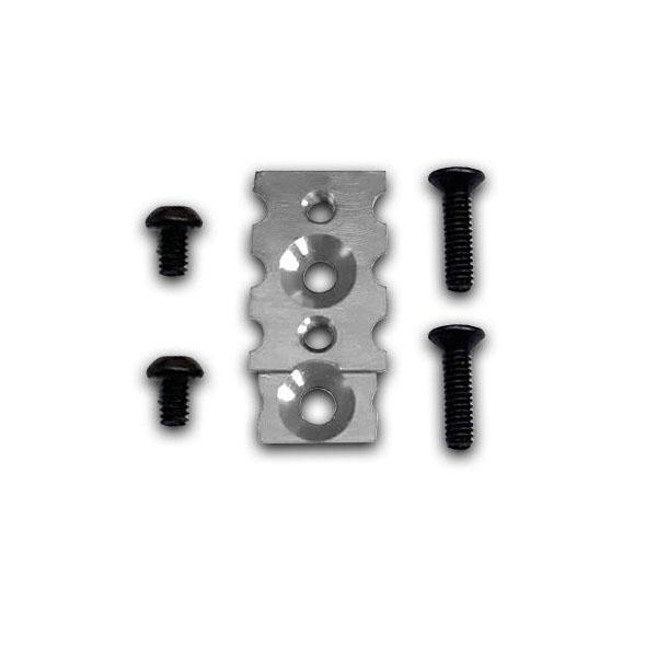 Nexx Racing Mini-Z MR03 High Clamp Force T-Plate Mount (SILVER) NX-196 - Excel RC