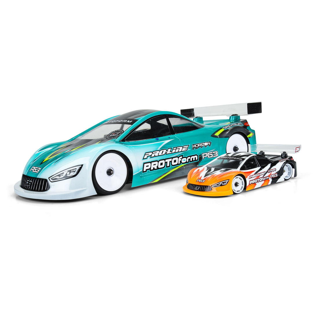 PROTOform 1/28 P63 Clr Bdy: Mini-Z & 1/28 Chassis (98mm WB) PRM159015