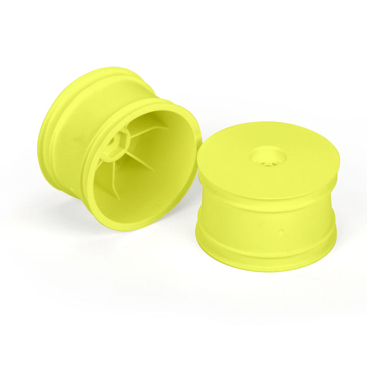 Pro-line Racing 1/10 Velocity Rear 2.2" 12mm Buggy Wheels (2) Yellow PRO273602