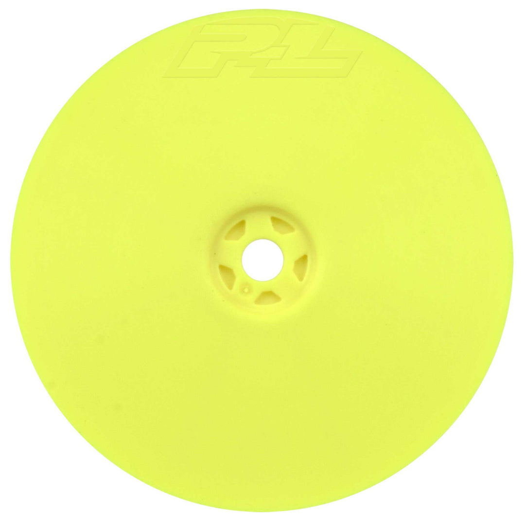 Pro-line Racing 1/10 Velocity 4WD Front 2.2" 12mm Buggy Wheels (2) Yellow For  XB4 and 22X-4 PRO276702