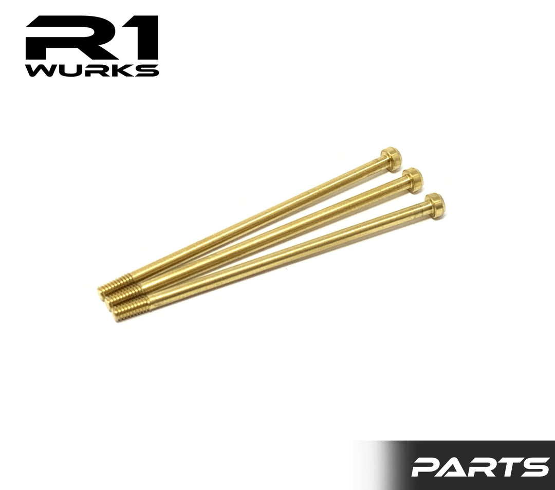 R1 V21 Titanium Can Screws 020049