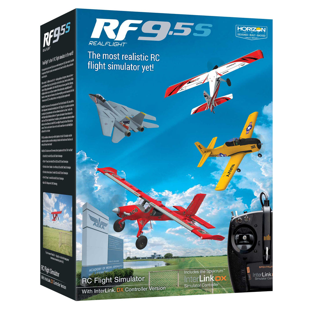 Realflight RealFlight 9.5S Flight Sim With Interlink Controller RFL1200S