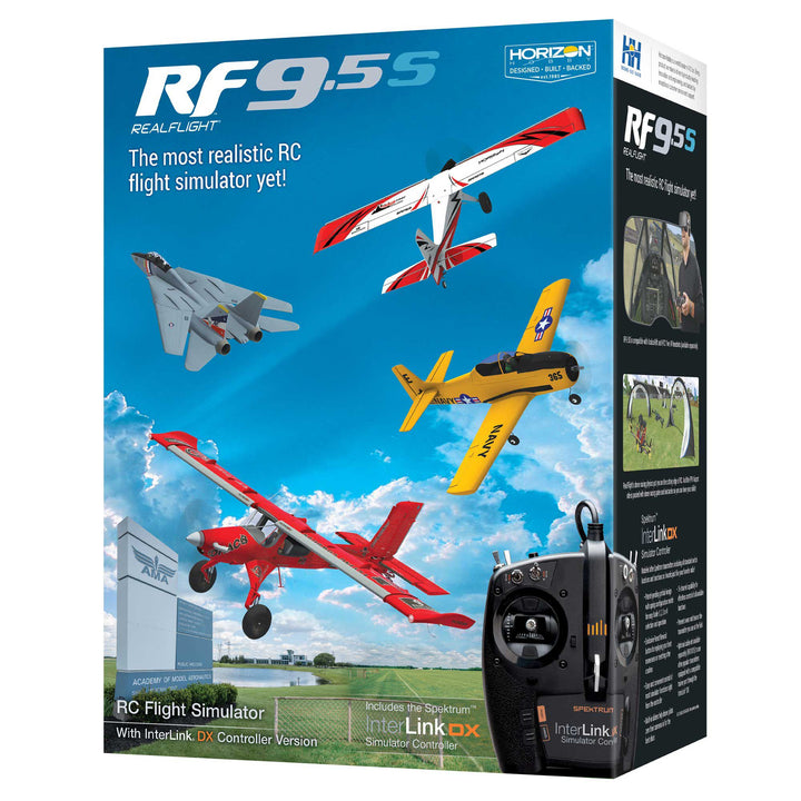 Realflight RealFlight 9.5S Flight Sim With Interlink Controller RFL1200S